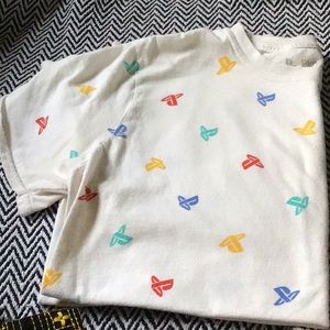 PlayStation T-shirt white size m